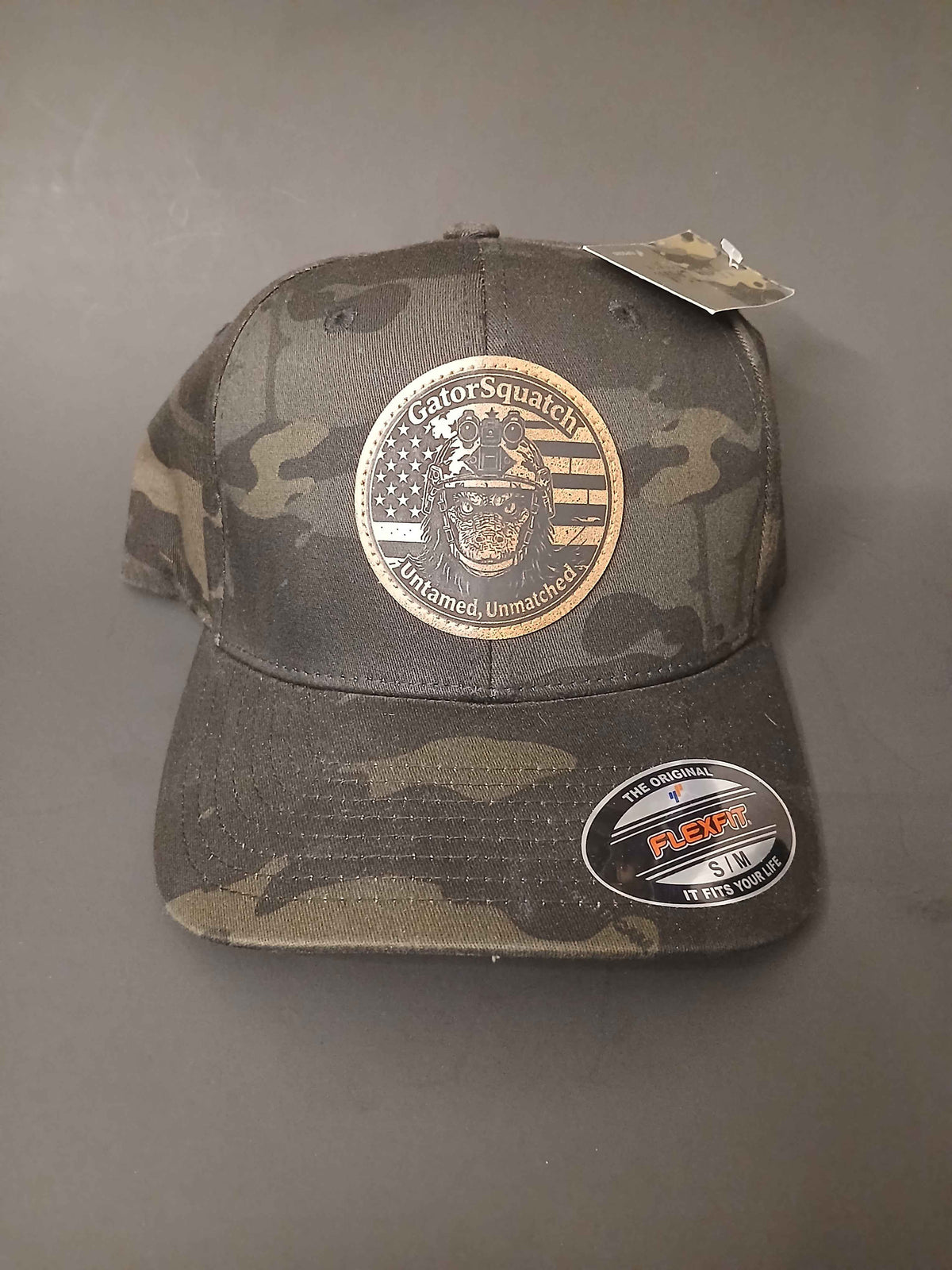 Limited Edition Gatorsquatch Tactical Graphic Hat-OD Green Camo
