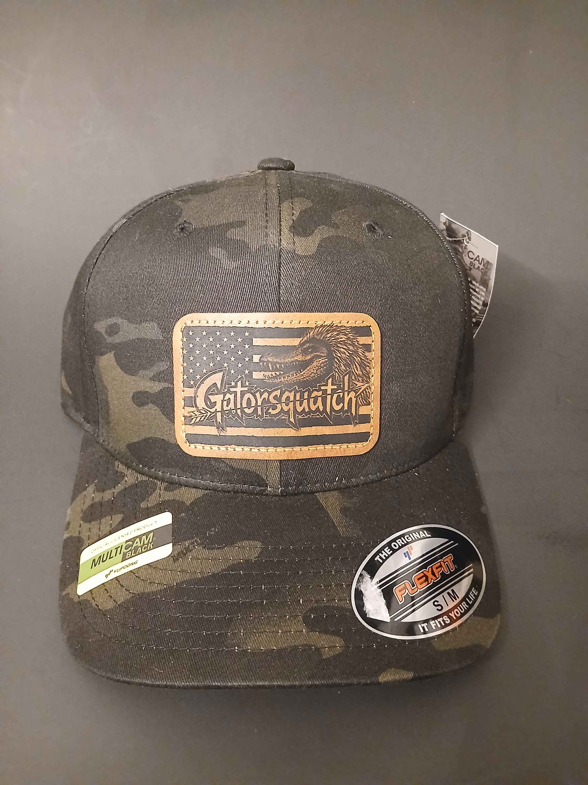 Limited Edition Gatorsquatch Flag Graphic Hat-Camo