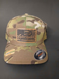 Limited Edition Gatorsquatch Flag Graphic Camo Hat 3