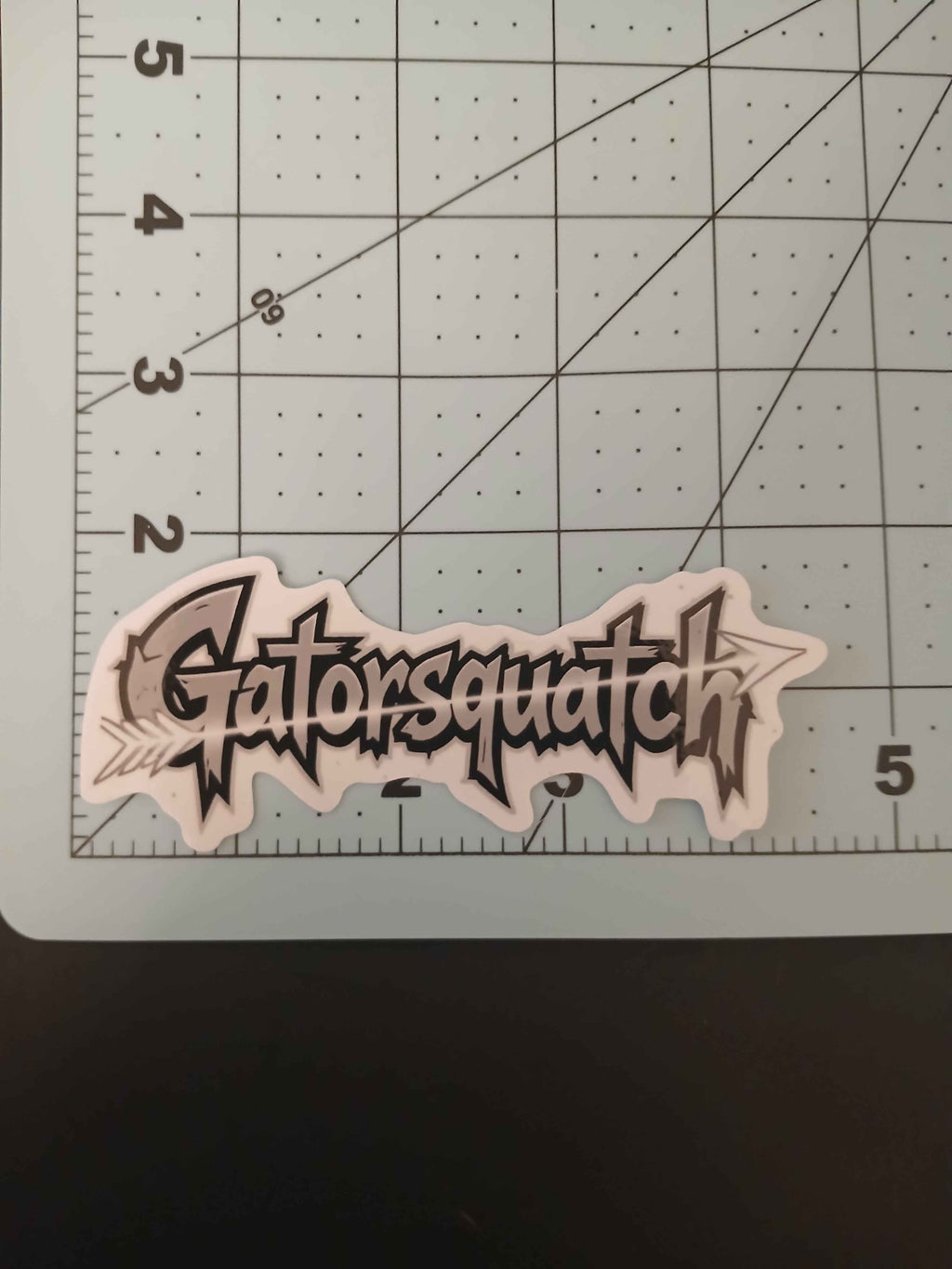 Gatorsquatch Graphic Sticker