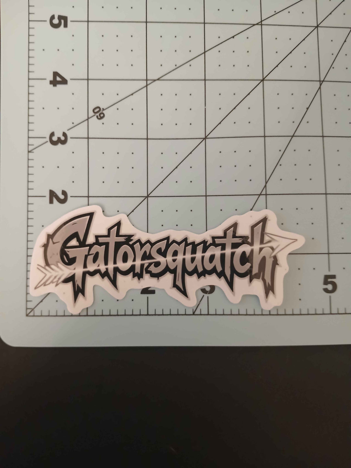 Gatorsquatch Graphic Sticker