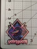 Gatorsquatch Holographic Diamond Sticker