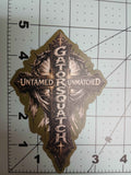 Gatorsquatch Holy Cross Sticker
