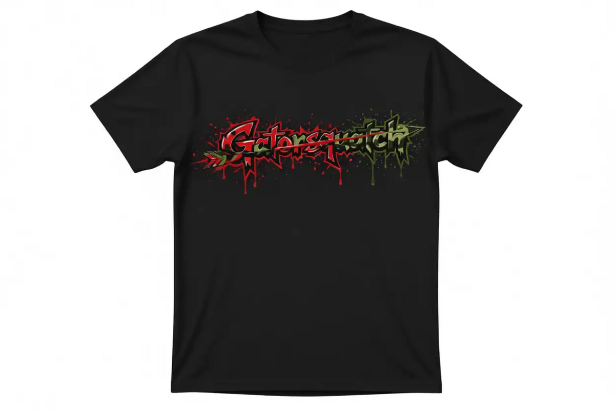 Gatorsquatch Red Green Graphic Tee - Stand Out in Style
